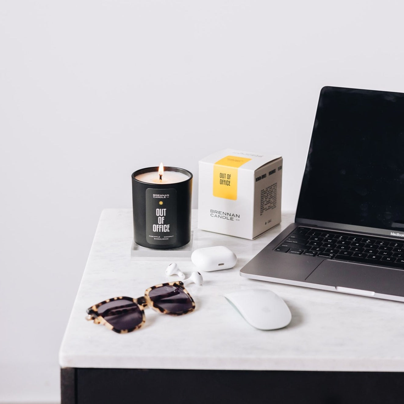Out of Office | Pineapple, Coconut & Sandalwood Candle