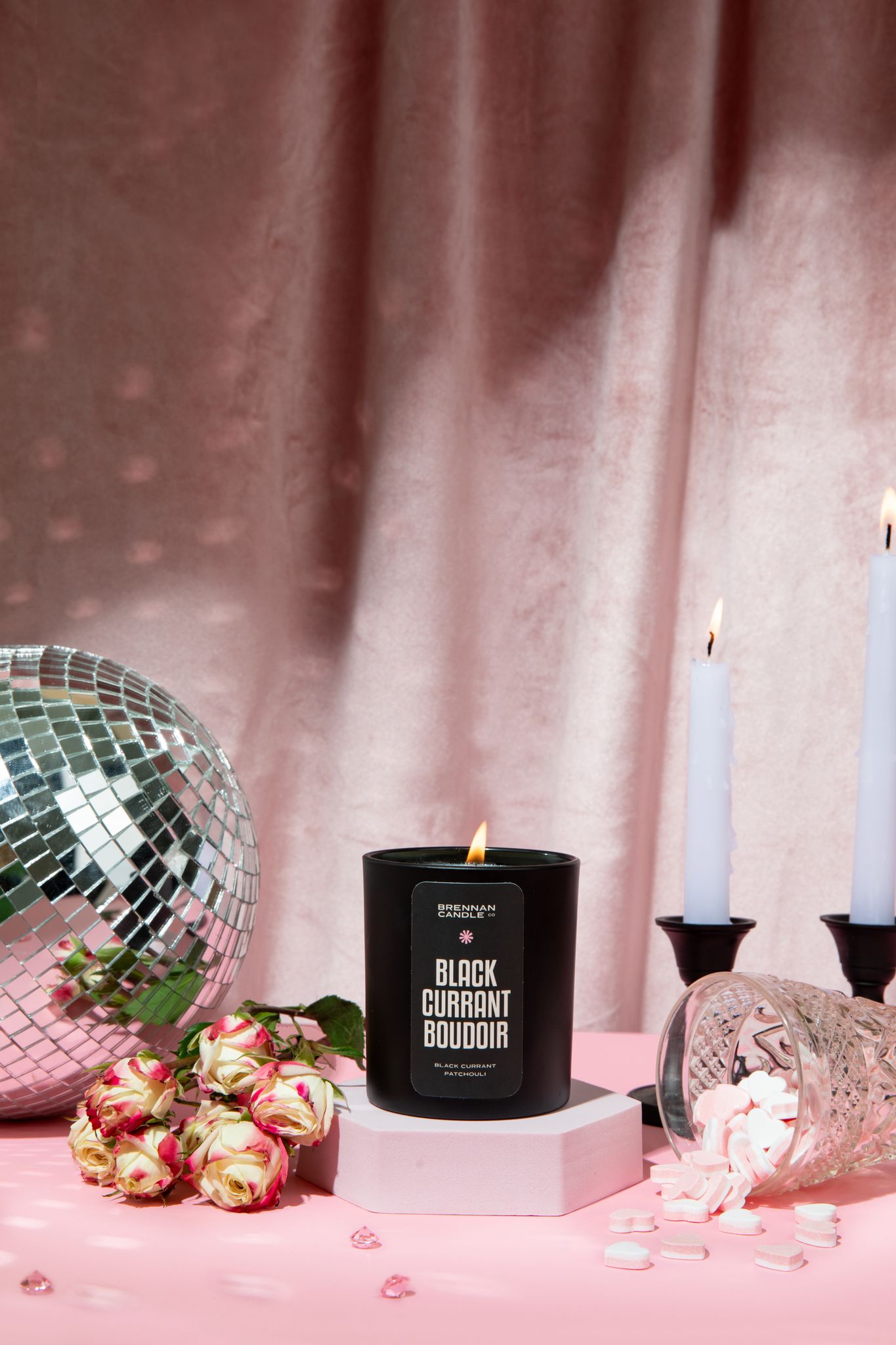 Valentine's Day Candle Collection | Black Currant Boudoir & Cozy