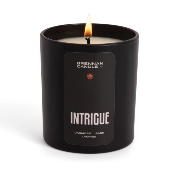 Intrigue - Woodsy, Cologne-Like Candle