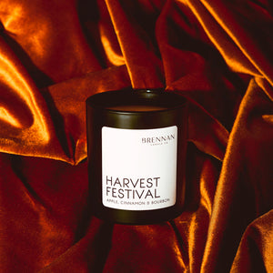 Harvest Festival - Apple, Cinnamon & Bourbon Candle